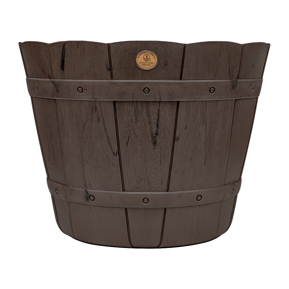 Maceta Tipo Madera para Interiores y Exteriores 19 Lts - Imagen 4