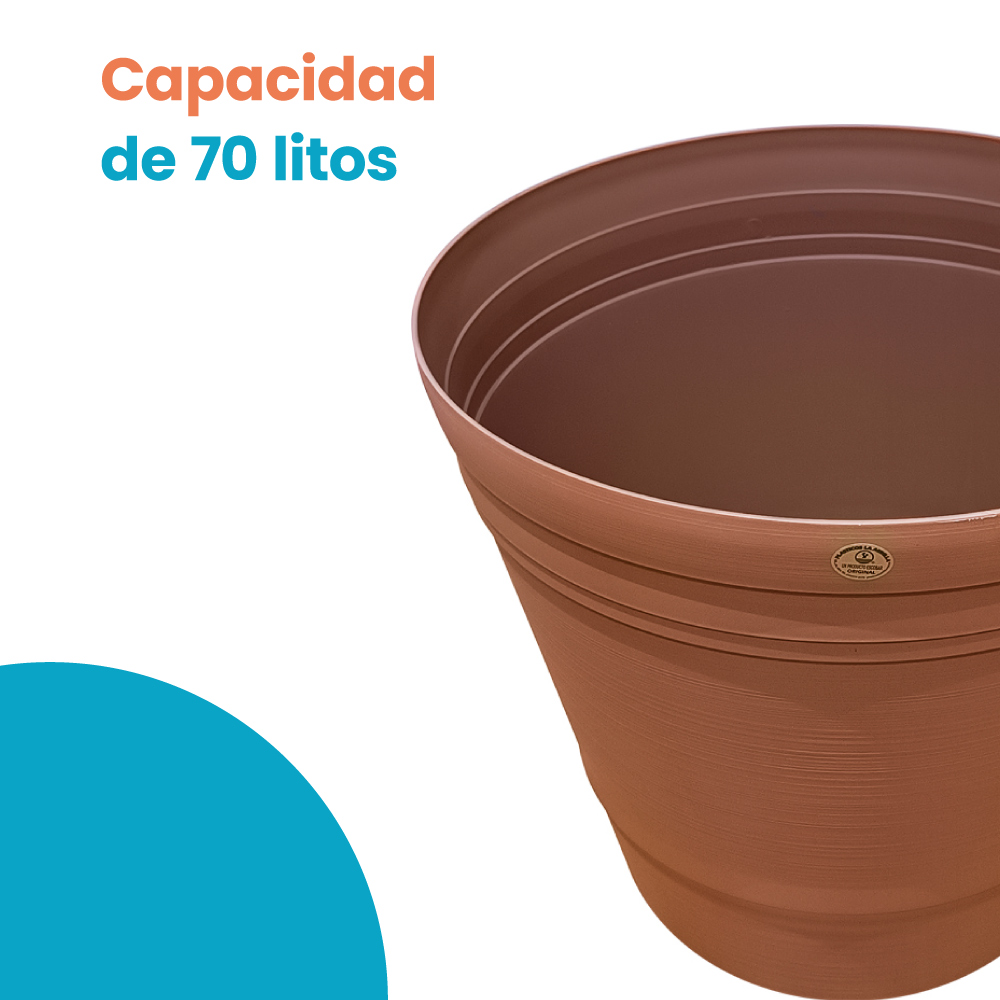 Maceta para Interiores y Exteriores 70 Litros | Utilísimo® - Imagen 6