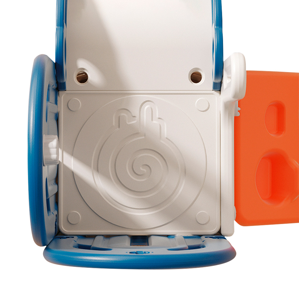 Resbaladilla con canasta y escaladora infantil - Kiddo - Imagen 7