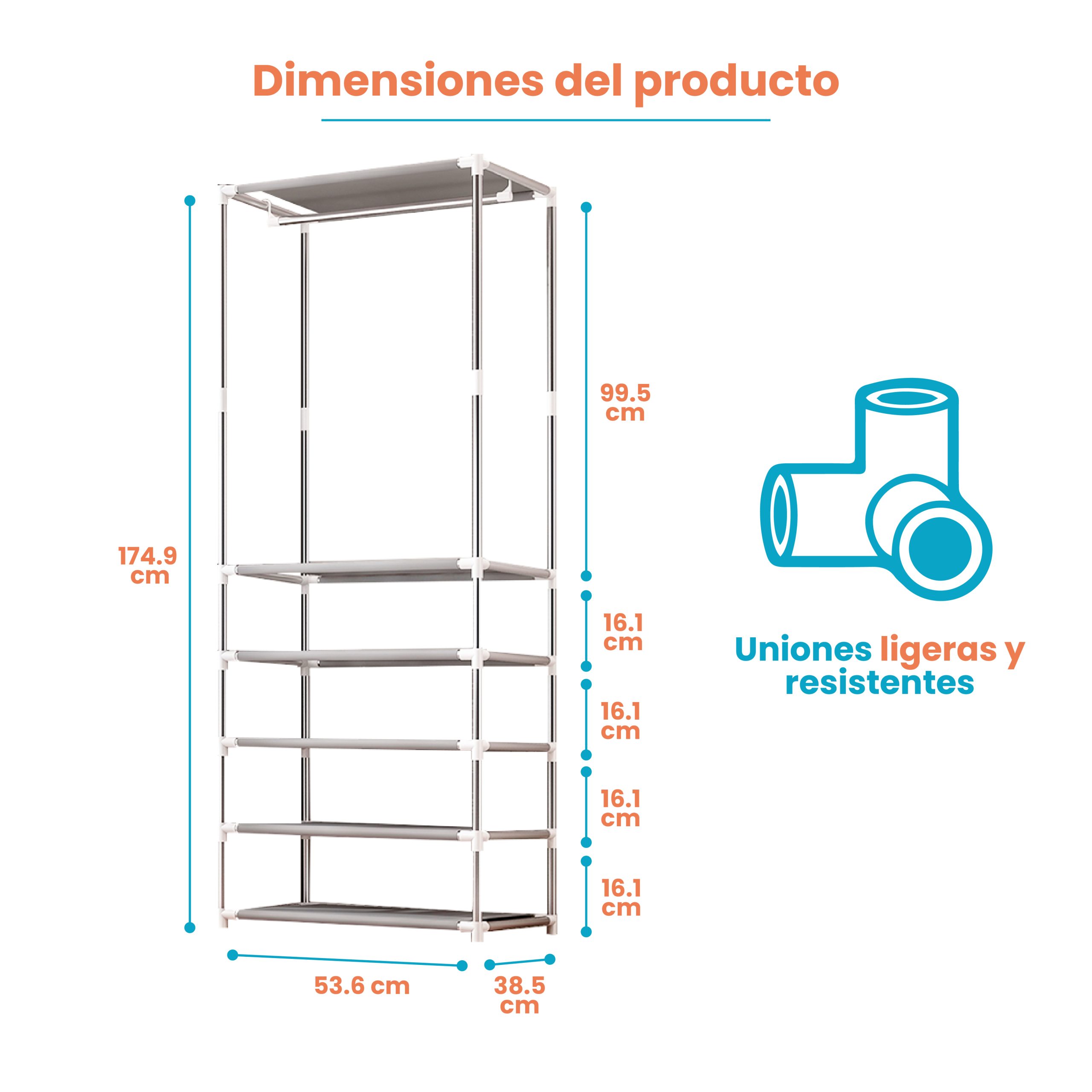 Rack Organizador de Metal - Imagen 3
