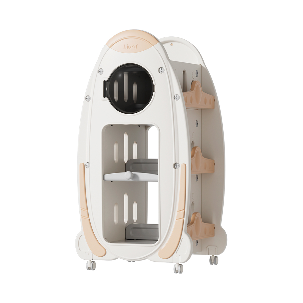 Estante librero organizador infantil con ruedas - Kiddo - Imagen 10
