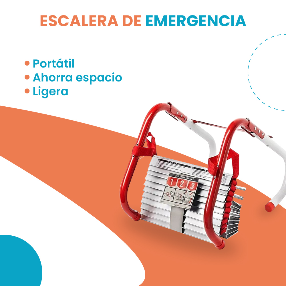 Escalera de emergencia 7 metros - Imagen 7