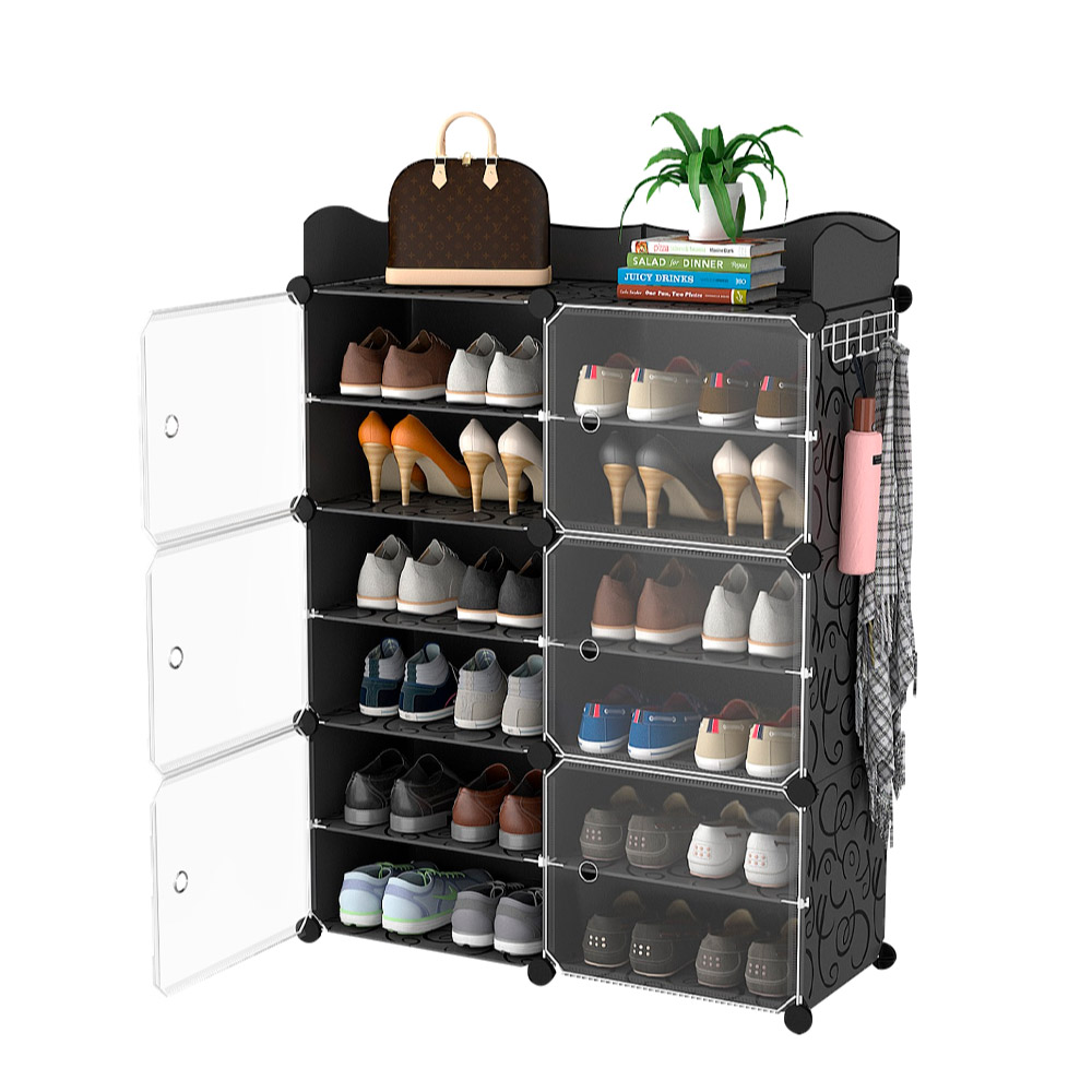 Modular plástico 12 niveles zapatero