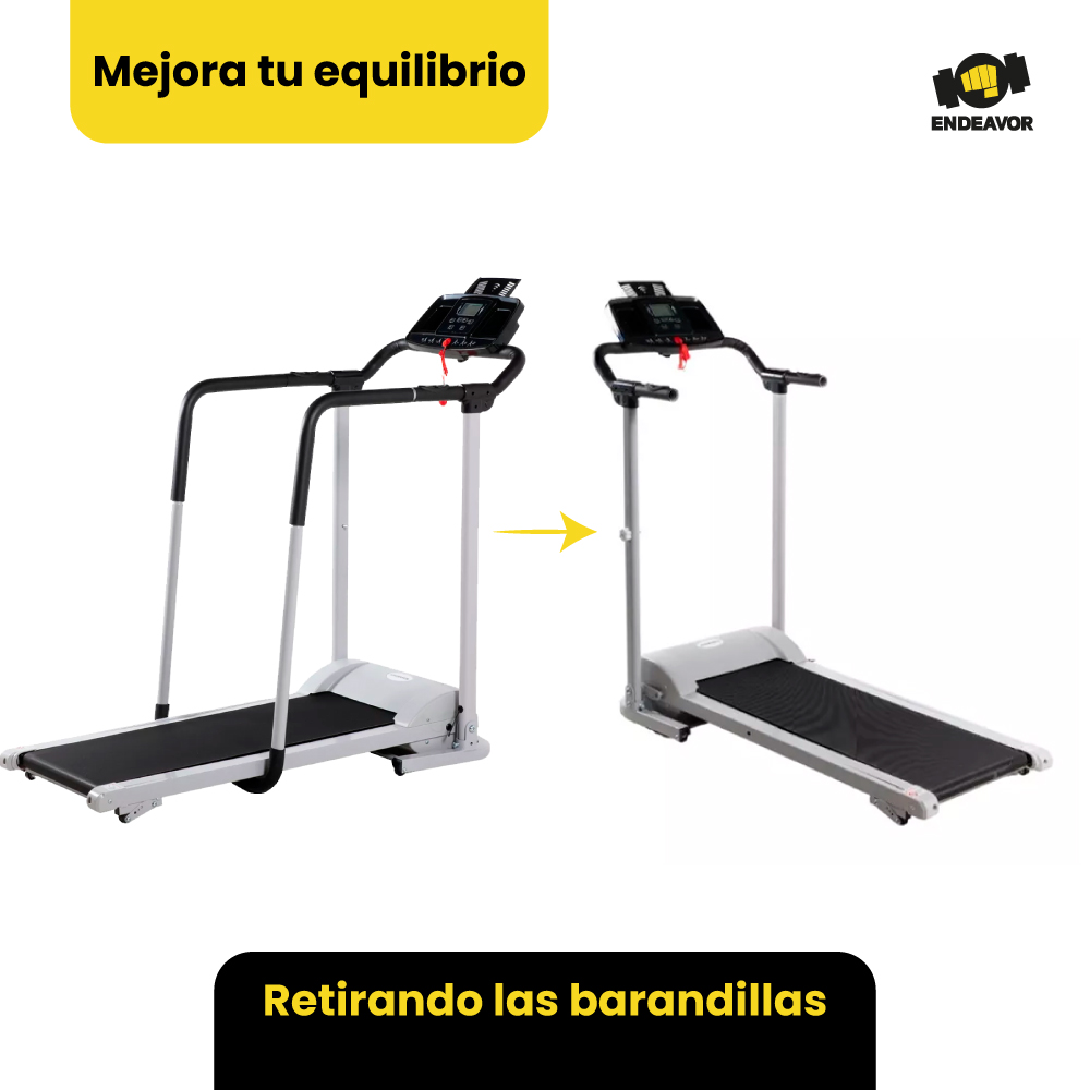 Caminadora eléctrica rehabilitación 2.0HP 12km/h - ENDEAVOR - Imagen 6