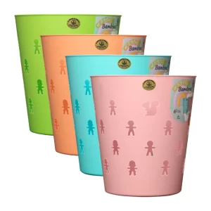 Cesto papelero infantil siluetas