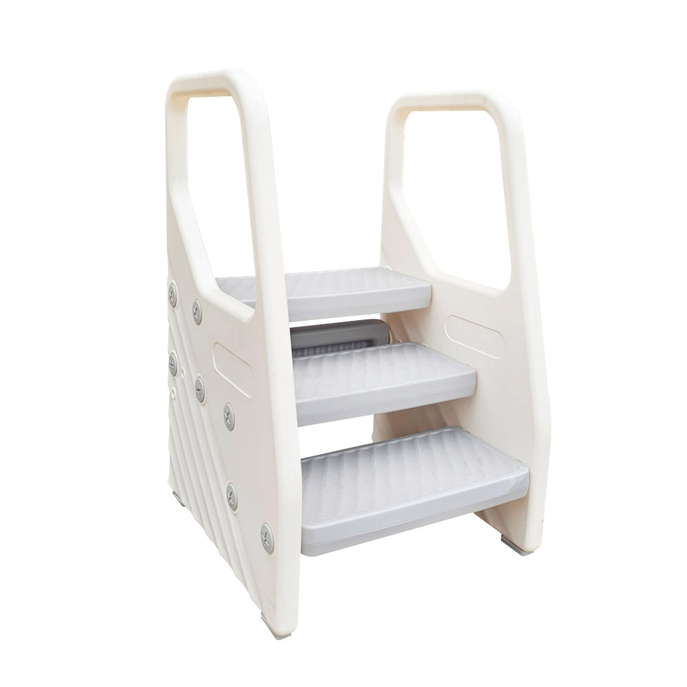 Escalera 3 peldaños infantil con agarraderas - Kiddo - Imagen 3