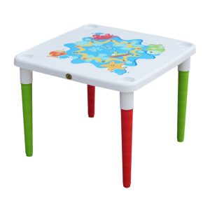 Mesa infantil plástico con diseño