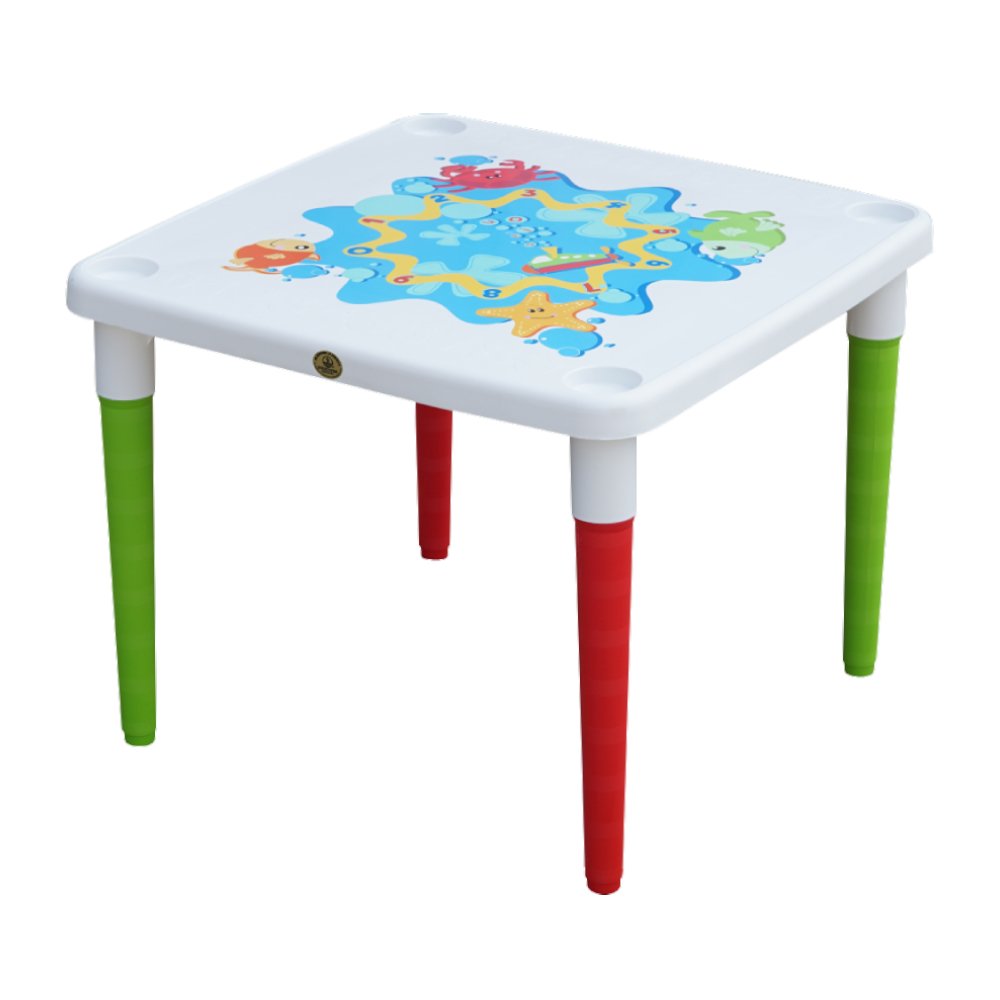 Mesa infantil plástico con diseño