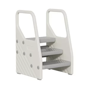 Escalera 3 peldaños infantil con agarraderas - Kiddo