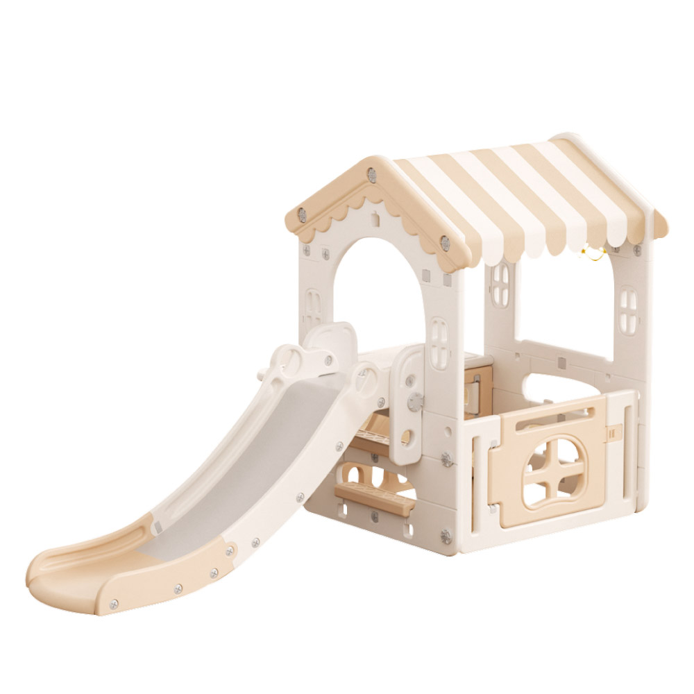 Casita de juegos con resbaladilla - Kiddo