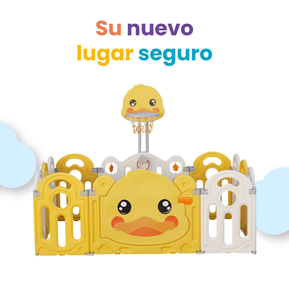 Corral infantil con diseño de pato 10+2 - Imagen 3