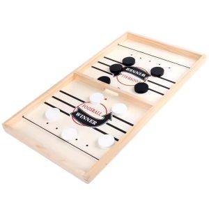 Juego tablero mini hockey portátil