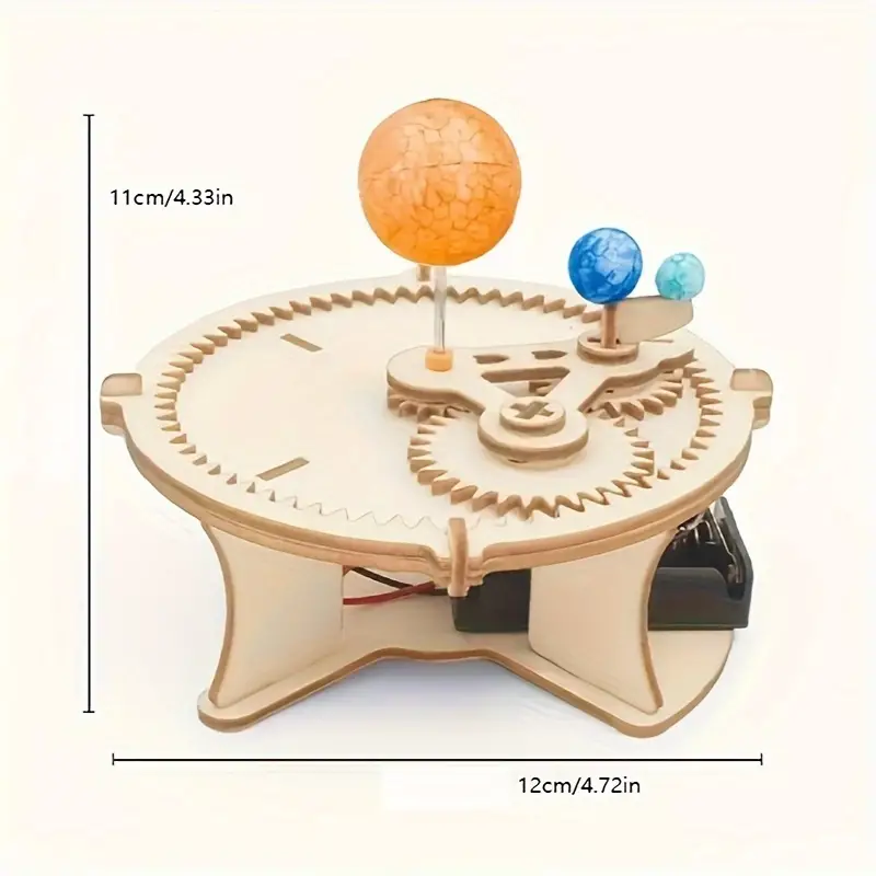 Rompecabezas DIY madera planetas - Imagen 3