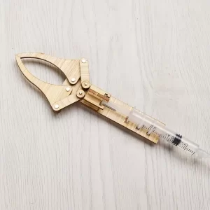 Rompecabezas DIY madera pinza chica hidráulica