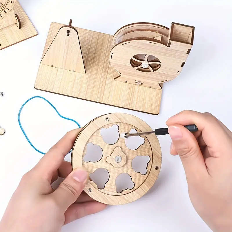 Rompecabezas DIY madera soplador - Imagen 3