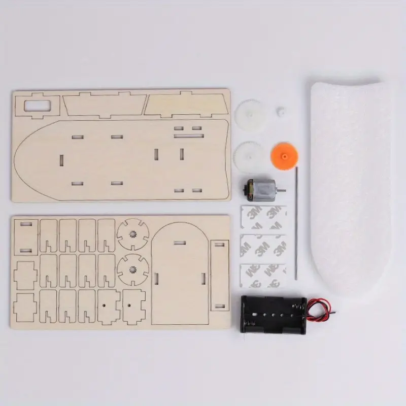 Rompecabezas DIY madera mini balsa - Imagen 4