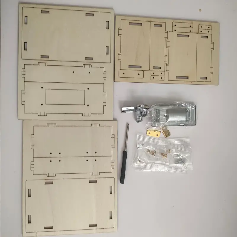 Rompecabezas DIY madera caja fuerte - Imagen 5