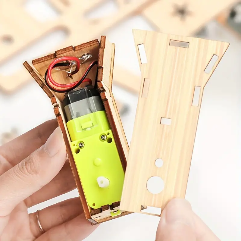 Rompecabezas DIY madera linterna - Imagen 5