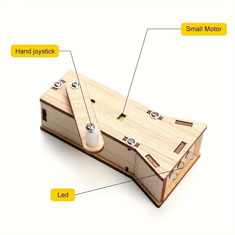 Rompecabezas DIY madera linterna - Imagen 4