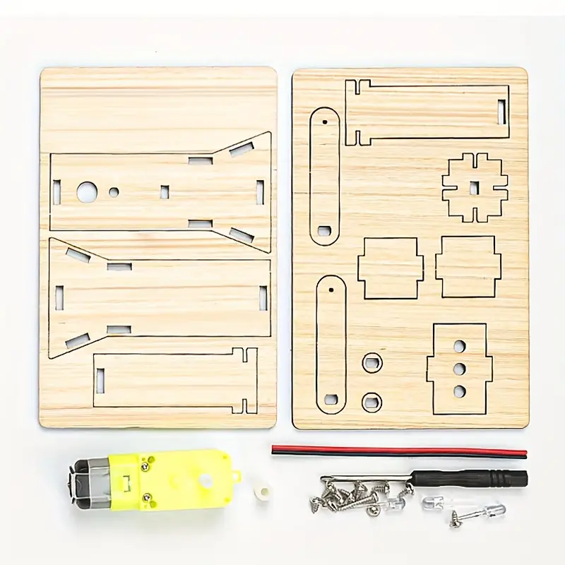 Rompecabezas DIY madera linterna - Imagen 3