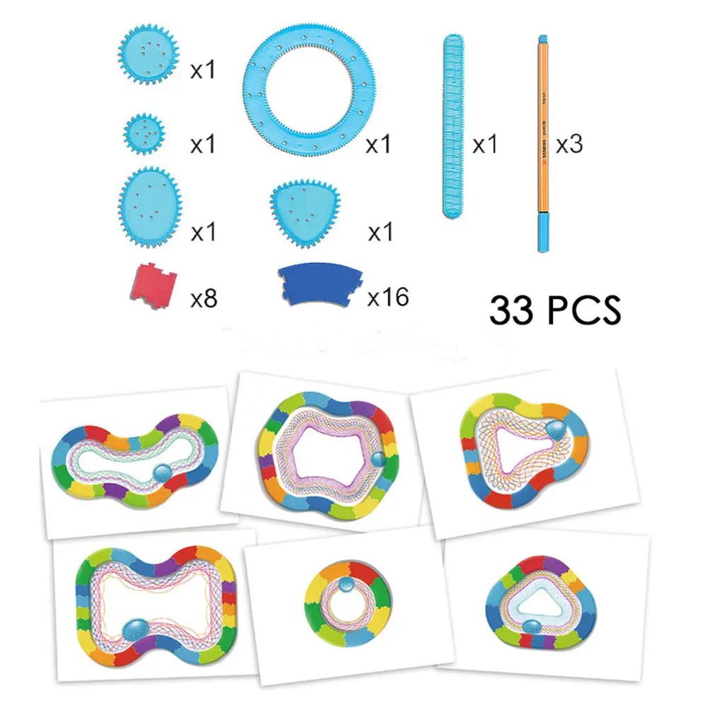Espirografo estilo libre DIY - Imagen 3