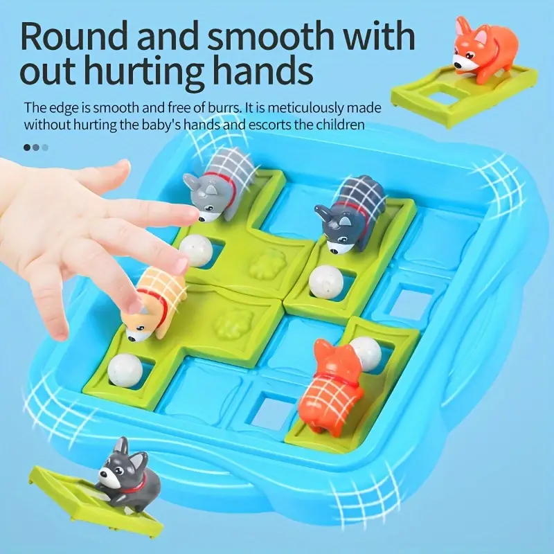 Rompecabezas perritos y canicas - Imagen 3