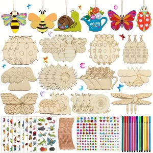 DIY madera animalitos e insectos