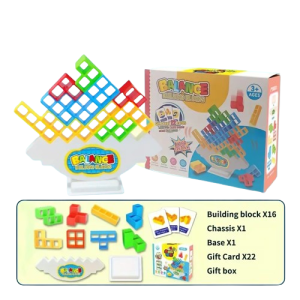 Juego de equilibrio piezas tipo tetris