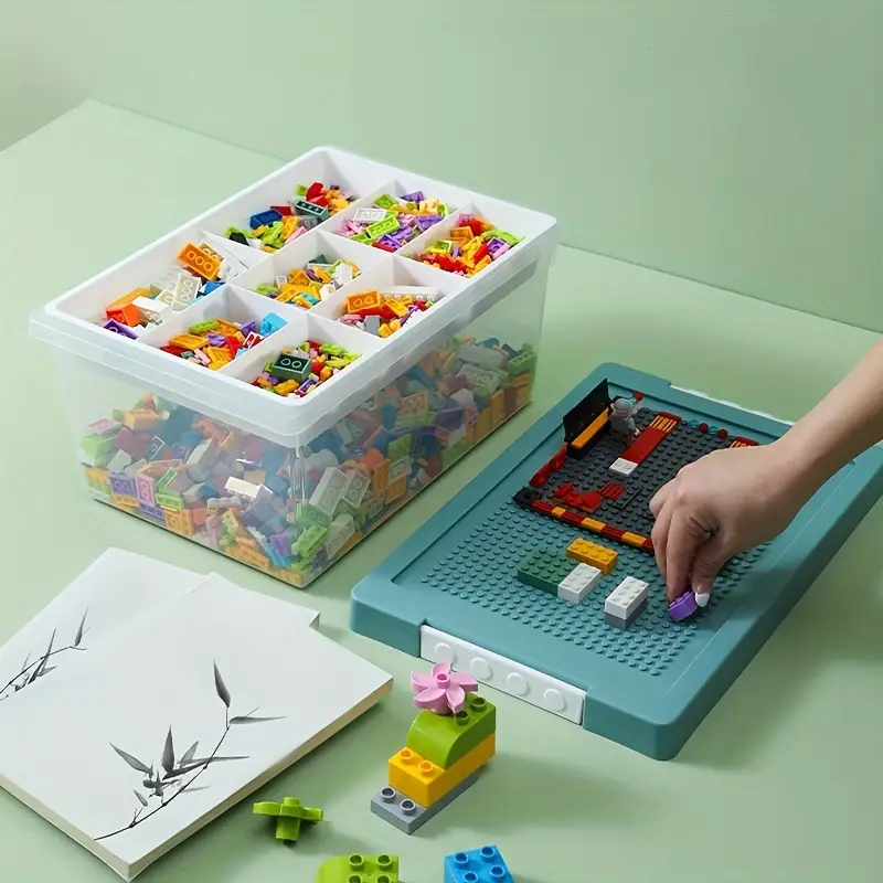 Caja organizador de bloques vértice cuadrado - Imagen 3