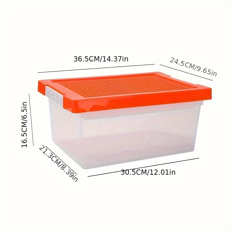 Caja organizador de bloques vértice cuadrado - Imagen 6