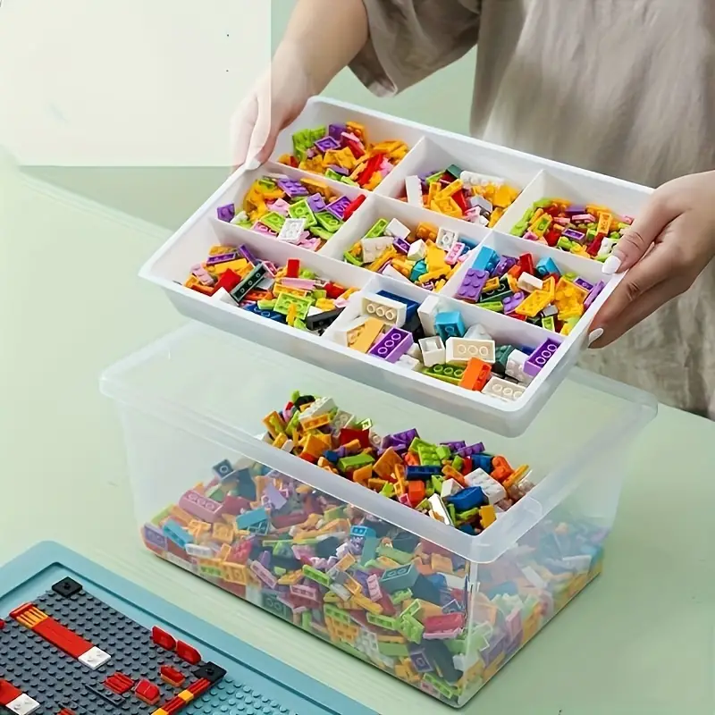 Caja organizador de bloques vértice cuadrado - Imagen 5