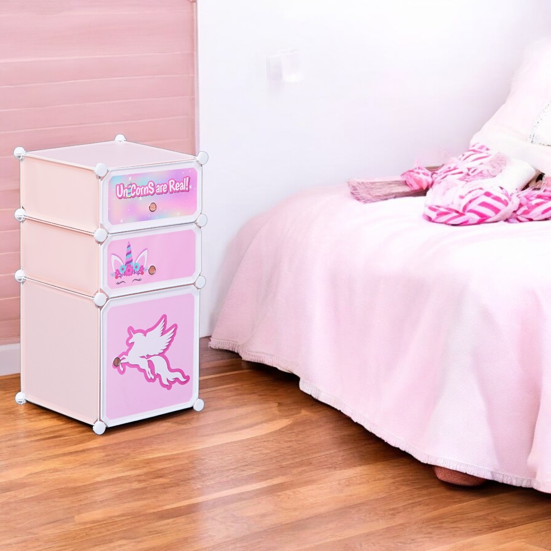 Juguetero organizador 3 niveles con puerta modular - Imagen 4