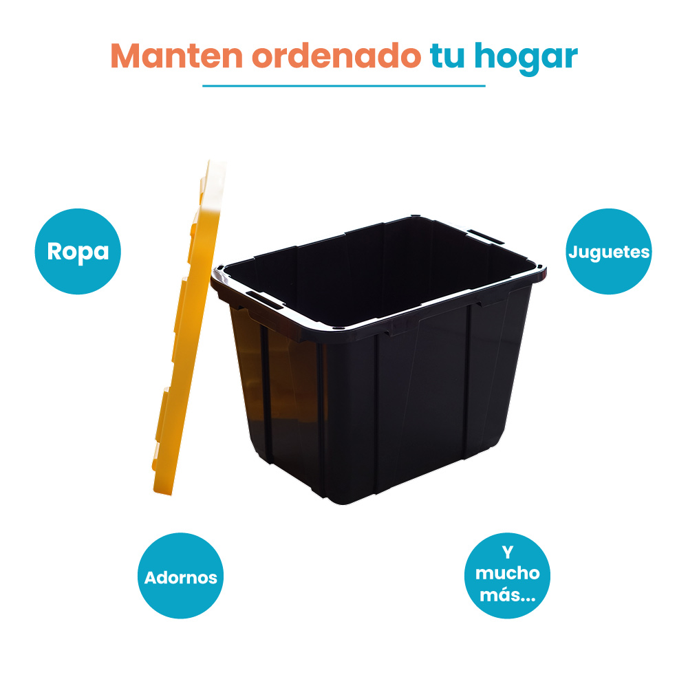 Caja Ferretera 42L Organizadora Multiusos Resistente - Imagen 5