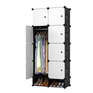 Modular Plástico 10 Cubos Ropero Zapatero