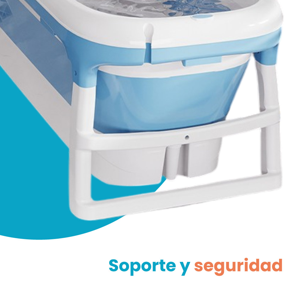 Bañera Plegable para Baño Infantil Portátil Mediana - Imagen 6