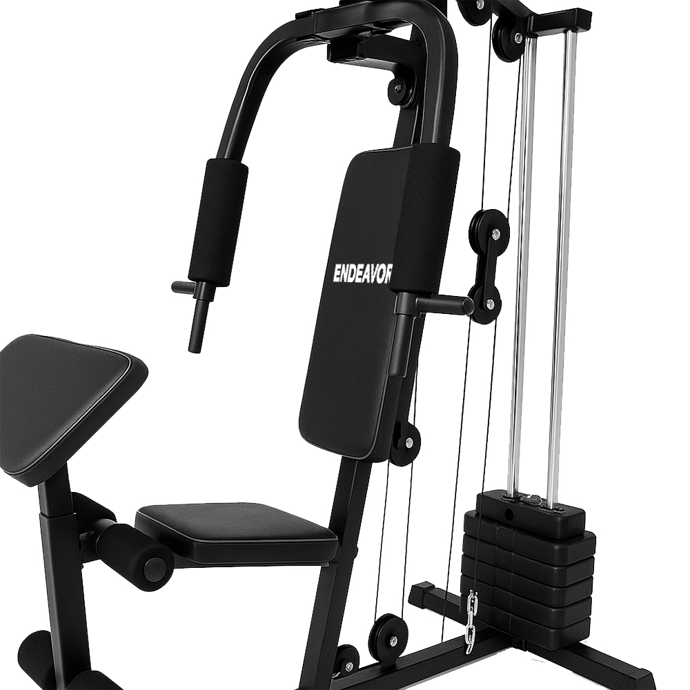 Gimnasio multifuncional con 50 kg ajustable - Imagen 3