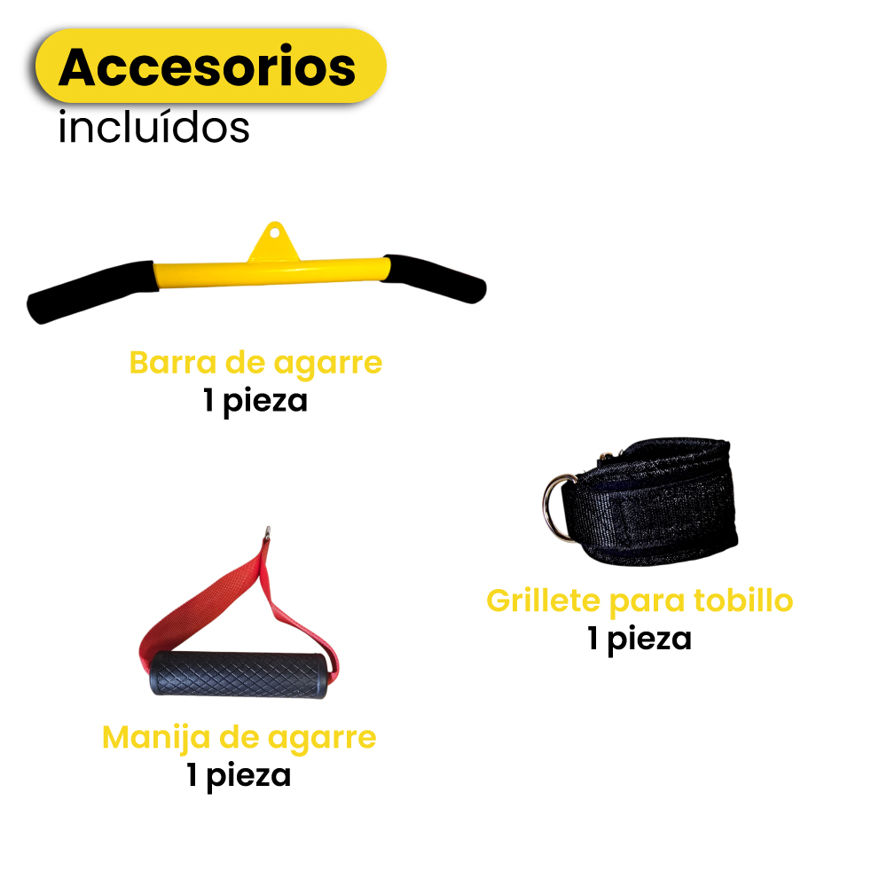 Estación multifuncional remo ajustable GYM - Imagen 3