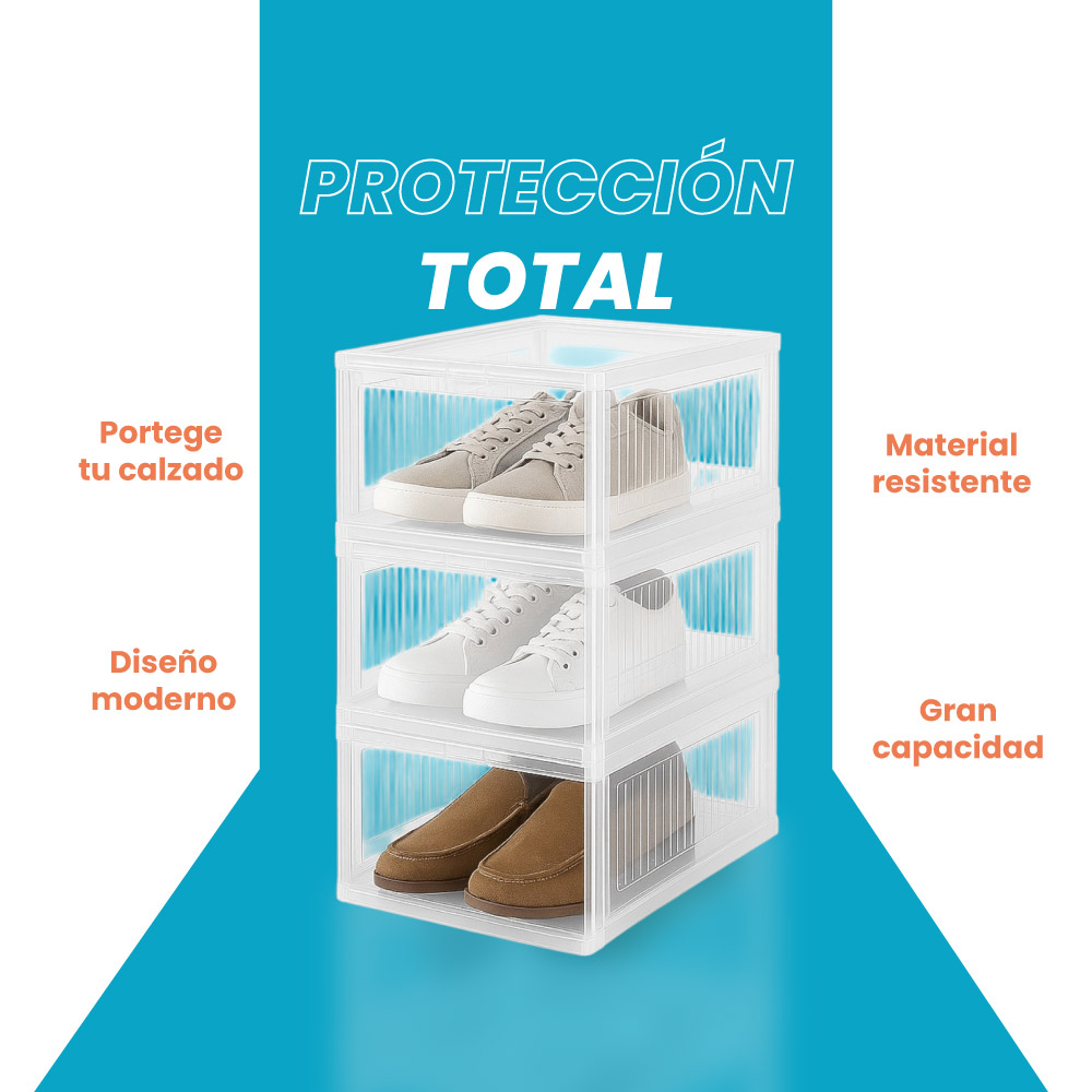 Torre caja de zapatos plegable 6 niveles - Imagen 6