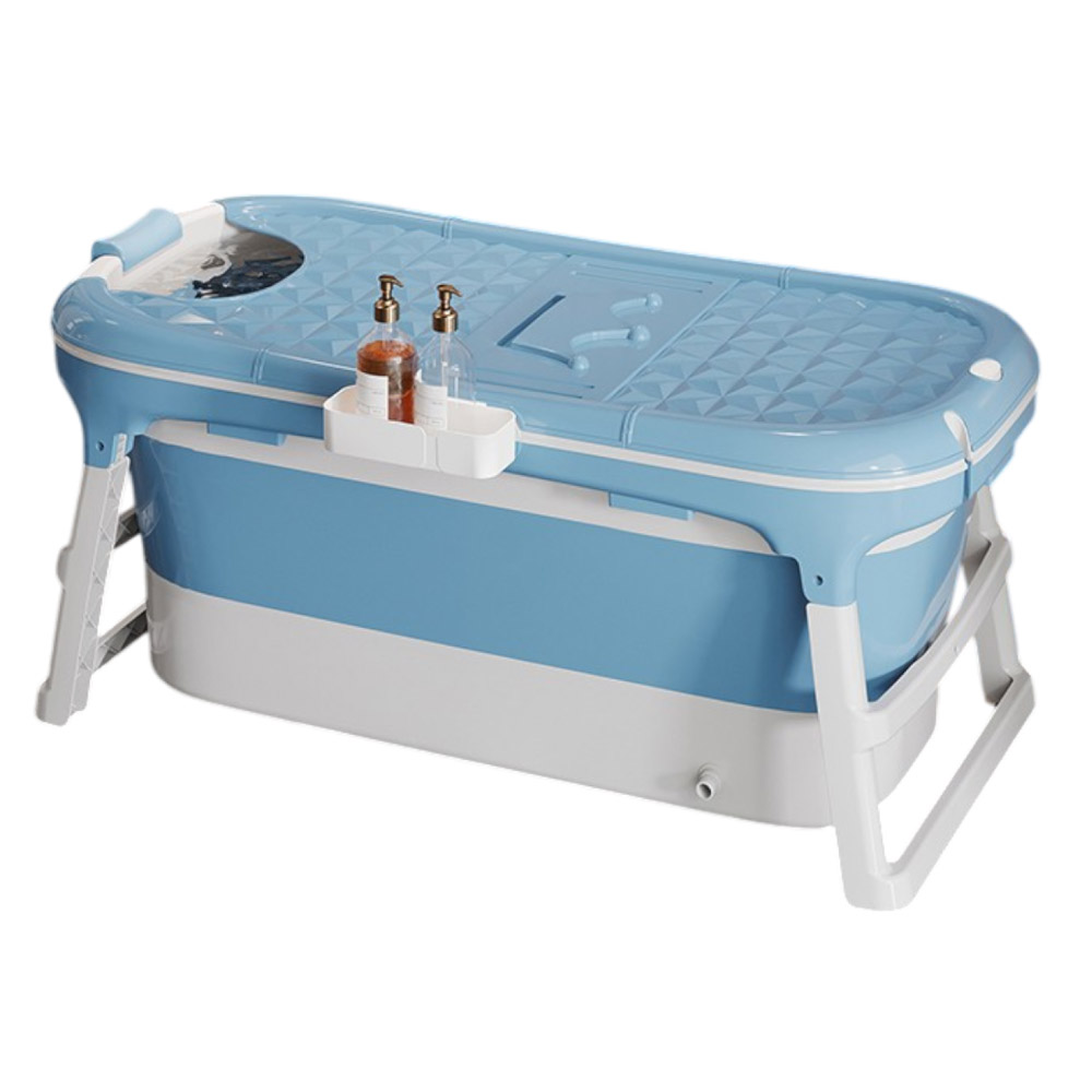 Bañera plegable con cubierta