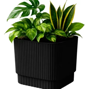 Maceta plástico cuadrada 24.6 L