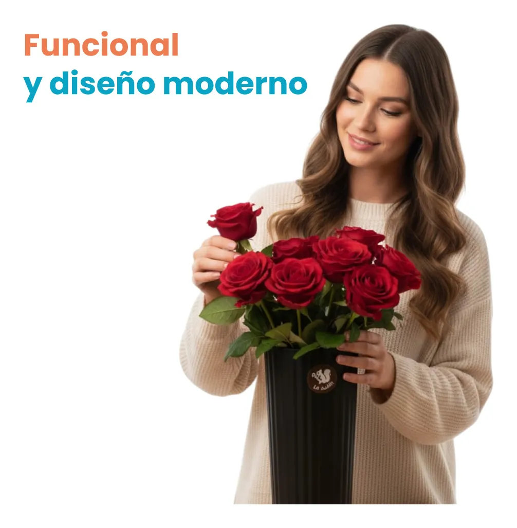 Florero plástico altomonte 1.3 L - Imagen 5