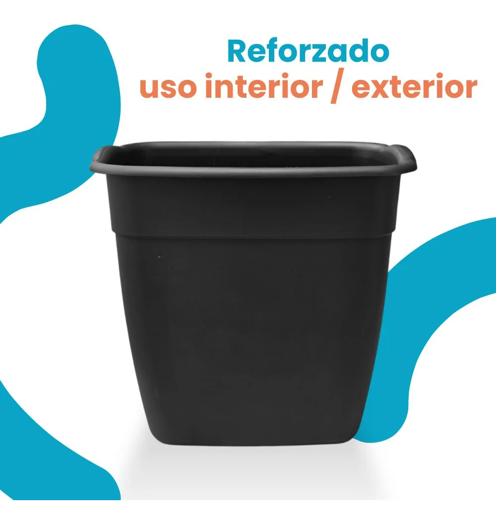 Contenedor bote de basura 11 litros liso - Imagen 3