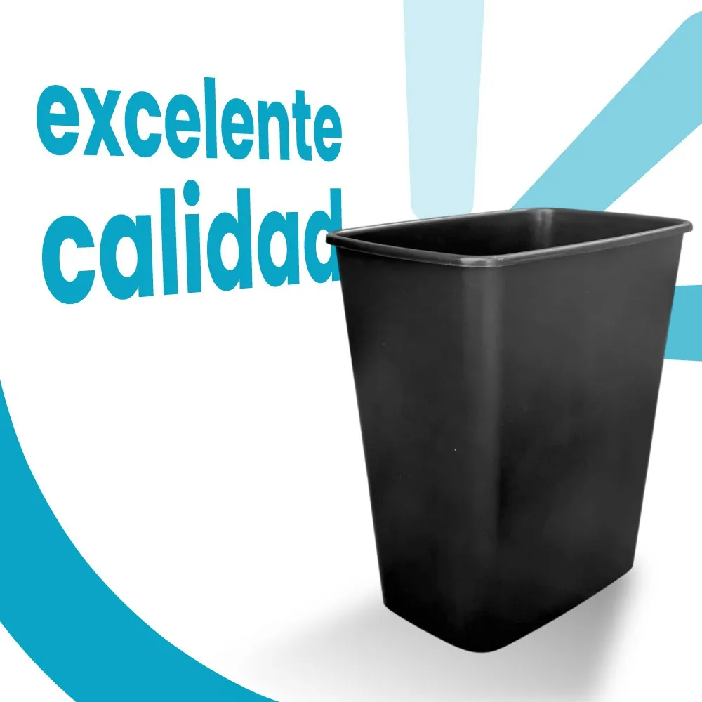 Contenedor bote de basura 40 litros liso - Imagen 6