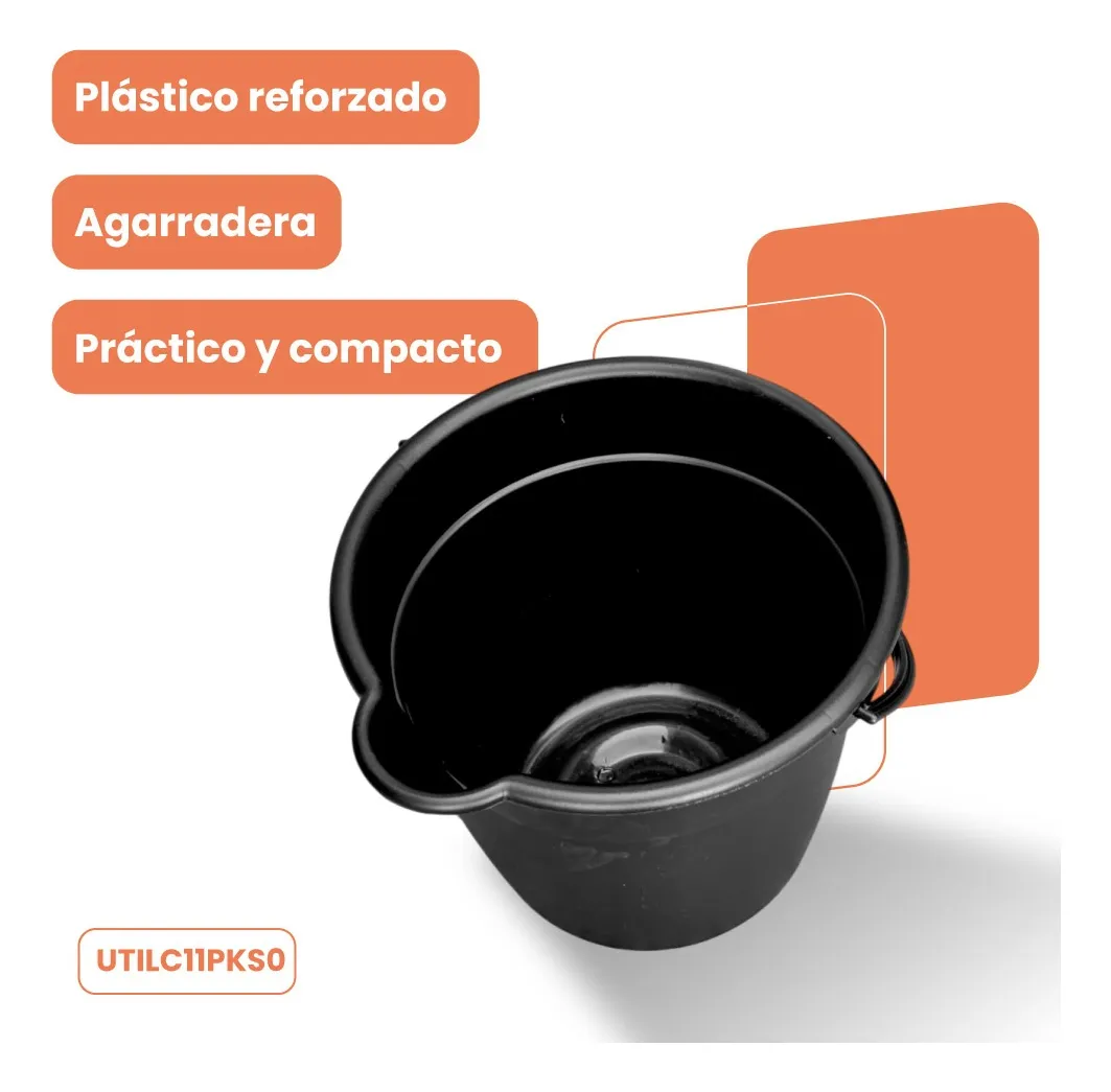 Cubeta 11 Litros con agarradera - Imagen 5