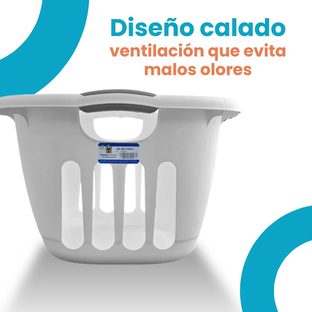 Cesto para ropa calado modelo primavera - Imagen 3