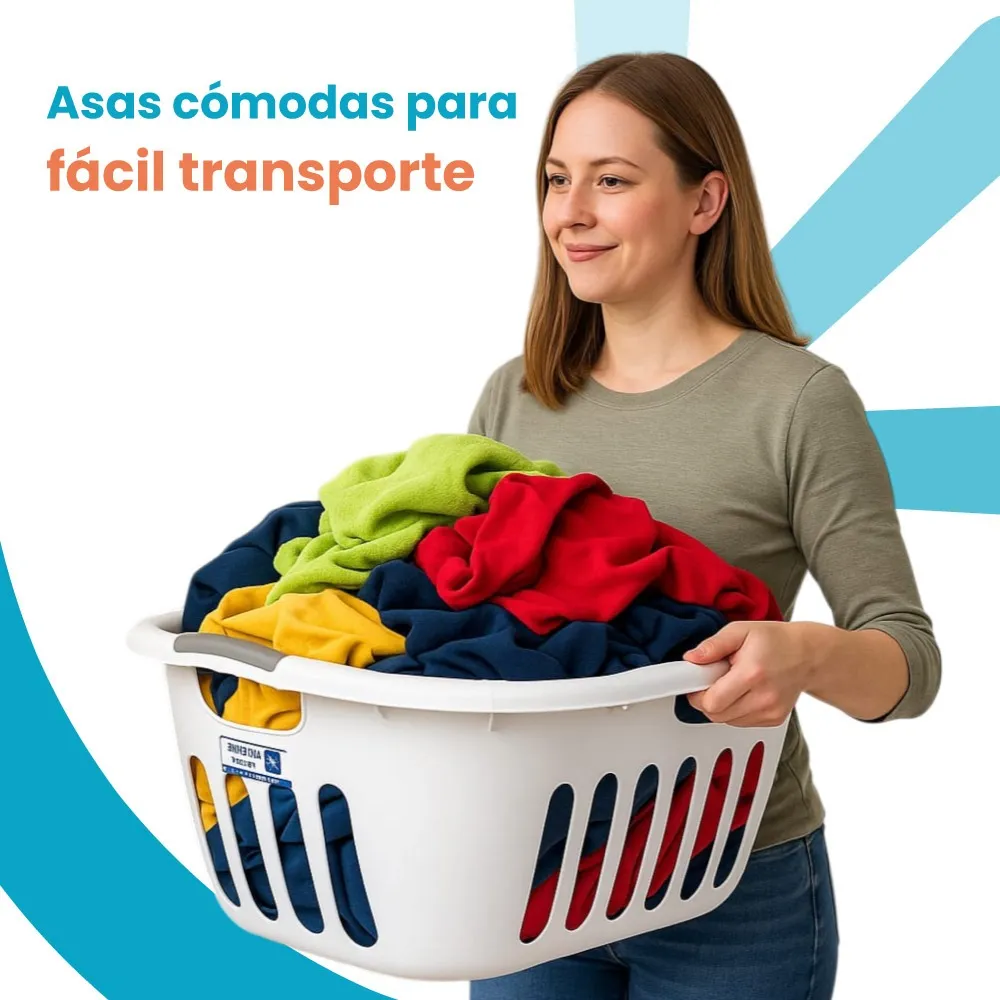 Cesto para ropa calado modelo primavera - Imagen 6