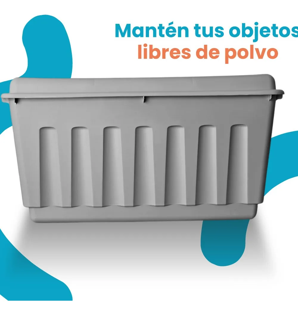Caja organizadora con tapa Mod. Forza 135 litros - Imagen 3