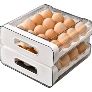 Caja para huevo 2 niveles 32 pzs