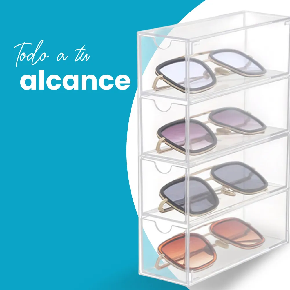 Organizador de lentes caja de almacenamiento multinivel - Imagen 7