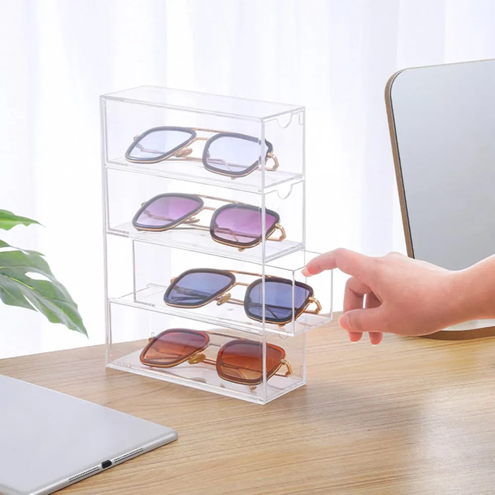 Organizador de lentes caja de almacenamiento multinivel - Imagen 9